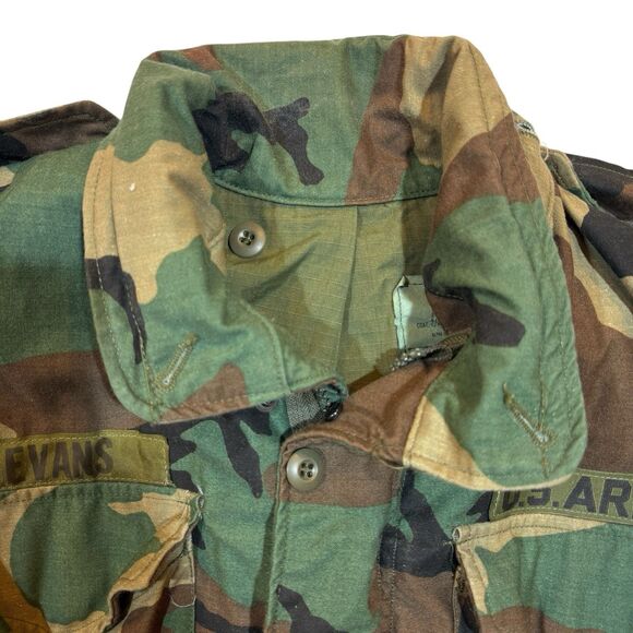 Vintage USGI M-65 Woodland Field Jacket Small Short – Cold War Era - Picture 7 of 11